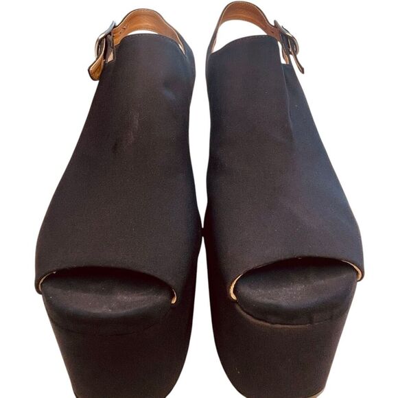 Dries Van Noten Satin Slingback Sandal - Picture 3 of 11